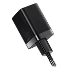 Baseus Super Pro gyors fali töltő adapter USB / USB Type C 30W Power Delivery Quick Charge fekete (CCSUPP-E01)