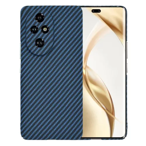 Techsuit - Karbonit Szálas Védelem - Honor 200 Pro - Ciánkék tok