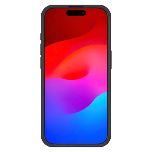 Nillkin Super Frosted Shield Pro Mágneses tok iPhone 15 Pro-hoz - fekete