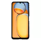 Techsuit - Karbonit Szálas Ház - Xiaomi Redmi 13C 4G / 13C 5G / Poco M6 / C65 - Rejtett Szürke tok