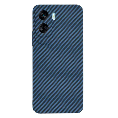 Techsuit - Karbonit Szálhéj - Honor 90 Lite - Cián tok