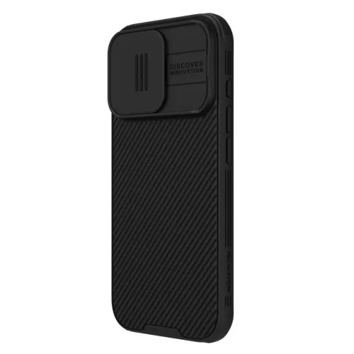 Nillkin CamShield PRO MagSafe Kemény Tok Apple iPhone 16 Pro Fekete