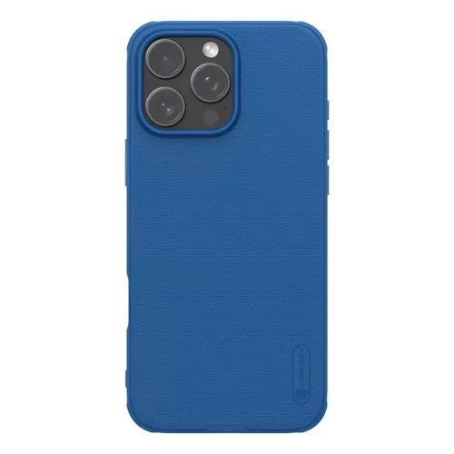 Nillkin Super Frosted Shield Pro Mágneses tok iPhone 16 Pro-hoz - kék
