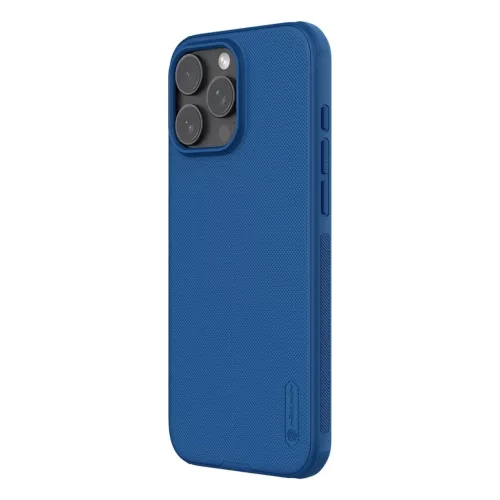 Nillkin Super Frosted Shield Pro Mágneses tok iPhone 16 Pro-hoz - kék
