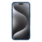 Nillkin Super Frosted Shield Pro Mágneses tok iPhone 16 Pro-hoz - kék