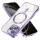 Techsuit - Luxus Kristály MagSafe - iPhone 16 Pro - Világoslila tok