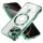 Techsuit - Luxus Kristály MagSafe - iPhone 16 Pro - Világos Zöld tok
