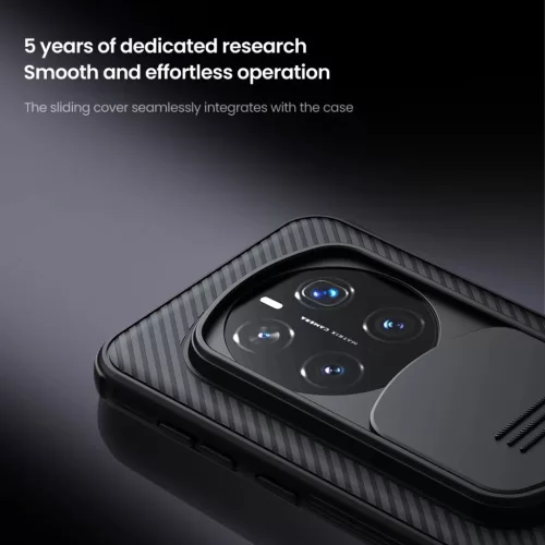 Honor Magic7 Pro Fekete Nillkin CamShield PRO kemény tok