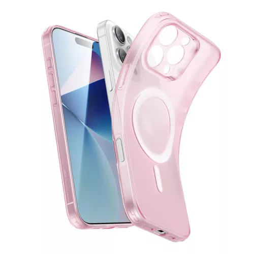 iPhone 16 Pro rózsaszín ESR Zero Áttetsző Tok (HaloLock)