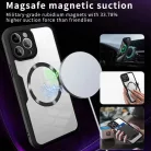 Techsuit - ColorVerse 360 MagSafe sorozat + Kijelzővédő - iPhone 16 Pro - Fekete tok