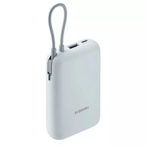 Xiaomi Power Bank 10000mAh 22.5W beépített Type-C kábellel Jégkék EU BHR9073GL