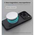 Apple iPhone 17 Pro Max Fekete Nillkin Super Frosted PRO Mágneses Hátlap tok