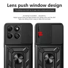 Techsuit - CamShield Sorozat - Honor X6b - Fekete tok
