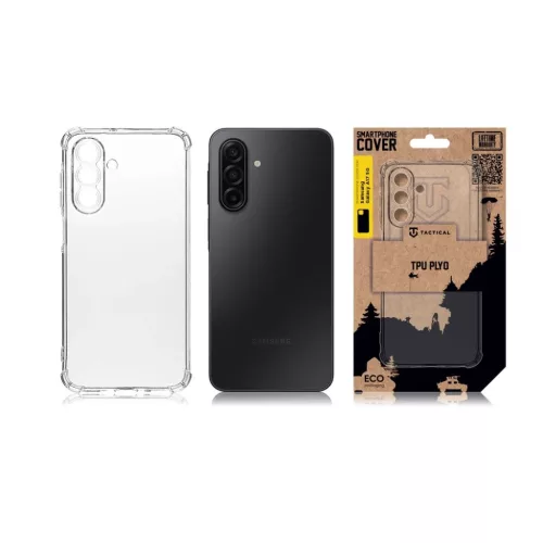 Samsung Galaxy A17 5G átlátszó Tactical TPU Plyo fliptok