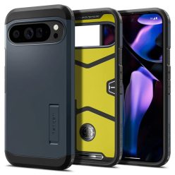 Google Pixel 9 Pro Xl Metal Slate Spigen Tough Armor tok