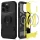 iPhone 16 Pro fekete Spigen Slim Armor MagSafe tok