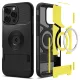 iPhone 16 Pro fekete Spigen Slim Armor MagSafe tok