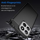 Techsuit - Karbon Szilikon - Xiaomi Redmi 14C / Poco C75 - Fekete tok