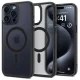 iPhone 16 Pro SPIGEN Ultra Hybrid Mag tok, kompatibilis a MagSafe-fel, fagyos fekete