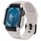 Apple Watch 10/11 (46 mm) Homokszín SPIGEN Rugged Armor "Pro" tok, szíj