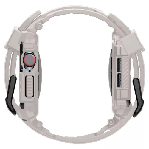 Apple Watch 10/11 (46 mm) Homokszín SPIGEN Rugged Armor "Pro" tok, szíj