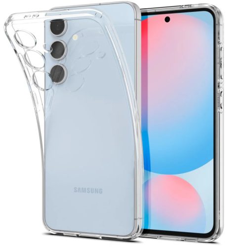 Galaxy S24 FE Kristálytiszta SPIGEN Liquid Crystal tok, telefontok áttetsző