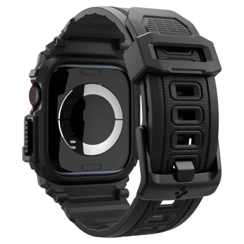 Apple Watch 10/11 (42 MM) Matt Fekete SPIGEN RUGGED ARMOR "PRO" tok