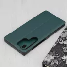 Techsuit - eFold sorozat - Samsung Galaxy S25 Ultra - Sötét zöld tok
