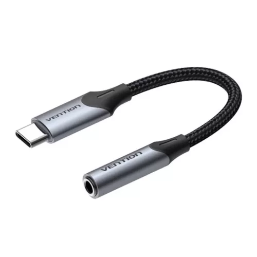 USB-C male - 3.5MM jack female adapter Vention BGJHA 0.1m