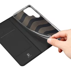 DUX DUCIS SKIN PRO fliptok SAMSUNG S25 Ultra tok fekete