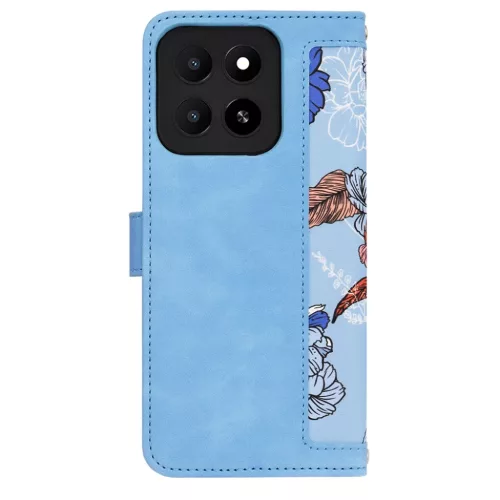 Techsuit - FlipCraft - Honor X5b - Élénk Kék tok