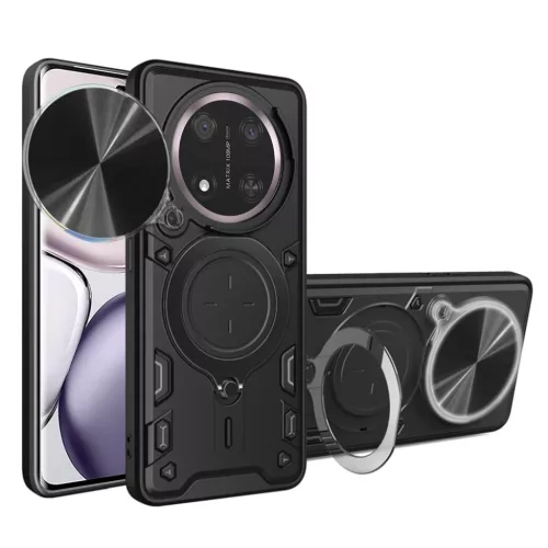 Honor Magic7 Lite / X9c Fekete Techsuit CamGuard Pro tok