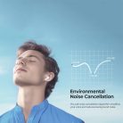 Havit - Vezeték nélküli Earbuds (TW982) - Bluetooth 5.4, mikrofonnal, TWS, ENC, Type-C, 400mAh - Zöld