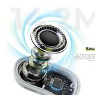 Havit OWS915 - Vezeték nélküli fülhallgató mikrofonnal, Bluetooth 5.4, TWS, ENC, IPX5, USB-C, 1000mAh, Havit Life App - Fehér