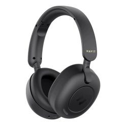   Wireless Headphones (H655BT) - Fülre helyezhető, Bluetooth 5.3, Hibrid Aktív Zajszűrés, 700mAh, Összecsukható, USB-C - Fekete Havit