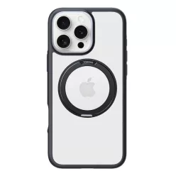 Torras Ostand R Fusion tok iPhone 16 Pro (fekete) tok