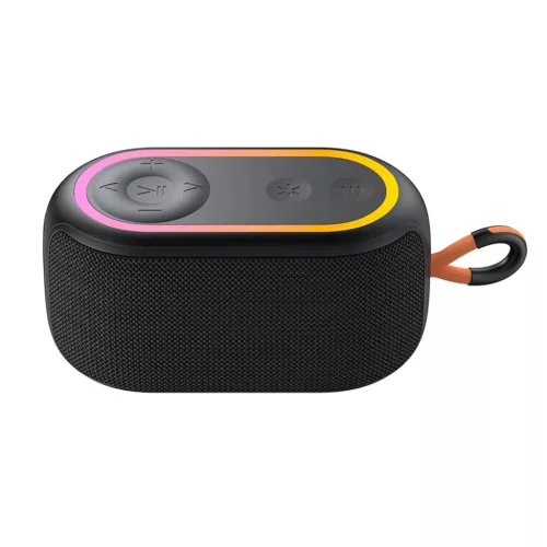 Havit Vezeték nélküli Hangszóró (SK809BT) - USB-C, Bluetooth 5.3, TWS, TF, USB, FM, AUX, Kihangosító Hívás, RGB, IPX5, 1200mAh - Fekete