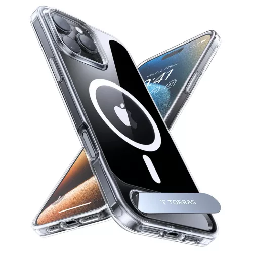 Torras - Pstand - iPhone 16 Pro - Átlátszó tok