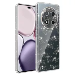   Honor Magic7 Lite / X9c Átlátszó Techsuit SparkleSkin Sorozat tok