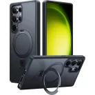Torras - Ostand Sorozat - Samsung Galaxy S25 Ultra - Fekete tok