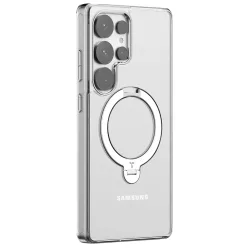   Torras - Ostand Spin sorozat - Samsung Galaxy S25 Ultra - Átlátszó tok