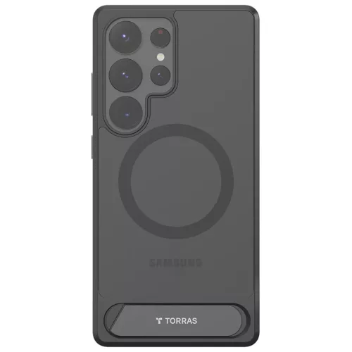 Torras - Pstand - Samsung Galaxy S25 Ultra - Fekete tok