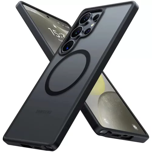 Torras - Guardian Mágneses Sorozat - Samsung Galaxy S25 Ultra - Fekete tok
