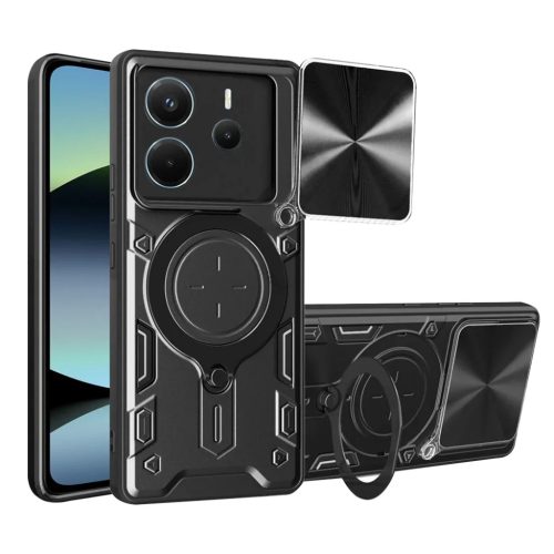 Techsuit - CamGuard Pro - Xiaomi Redmi Note 14 4G - Fekete tok