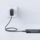 Acefast C3-03 USB Type C - USB Type C kábel 1,2m 60W (20V / 3A) fekete