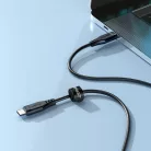 Acefast C3-03 USB Type C - USB Type C kábel 1,2m 60W (20V / 3A) fekete