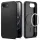 iPhone 16e /17e Spigen Liquid Air Mag Magsafe Matt Fekete tok