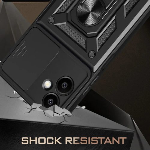 Techsuit - CamShield sorozat - Samsung Galaxy S25 Edge - Rózsaarany tok