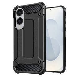   Techsuit - Hibrid Páncél - Samsung Galaxy S25 Edge - Fekete tok