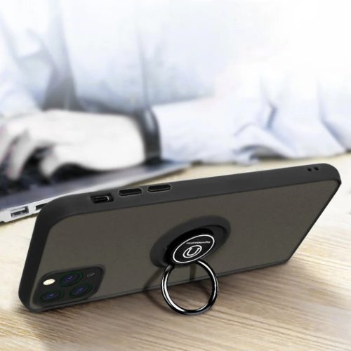 Techsuit - Glinth - Xiaomi Redmi Note 14 4G (163.25 x 76.55 x 8.16mm) - Fekete tok